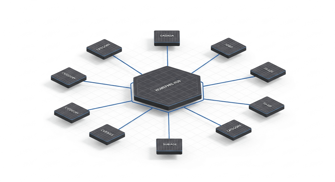 Architecture de site optimisée pour le SEO et l'IA